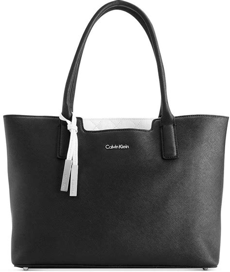 calvin klein saffiano leather tote|calvin klein jeans official website.